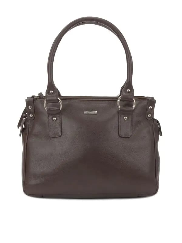 Fiorelli Women Chocolate Brown Leather Handbag