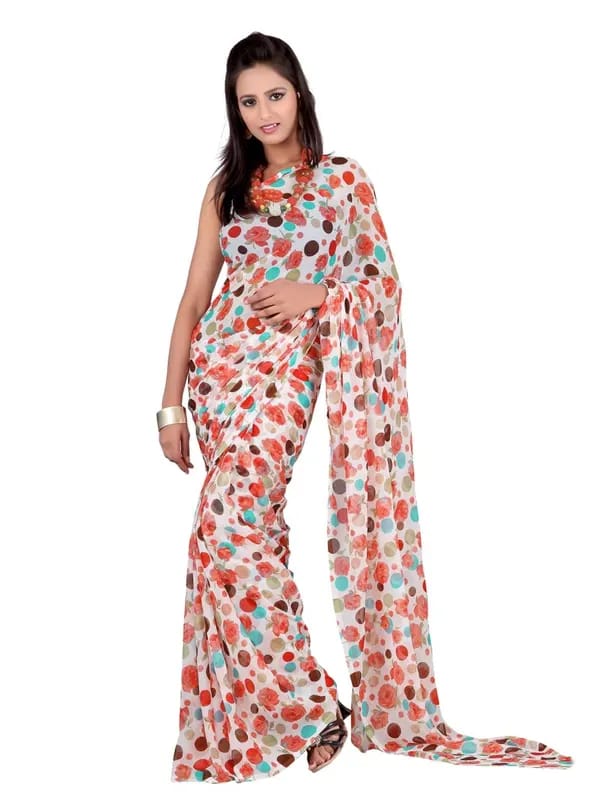 FNF Multi Coloured Sari