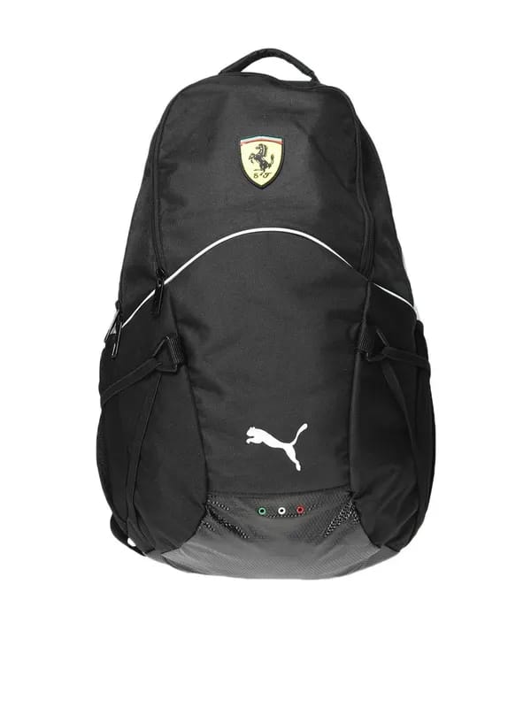 Puma Unisex Black Ferrari Backpack