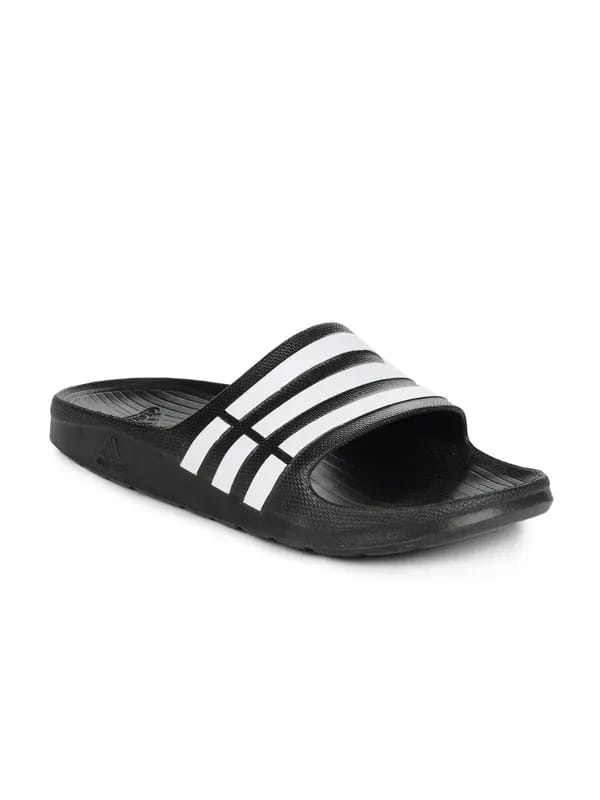 ADIDAS Men Black Duramo Slide Flip Flops