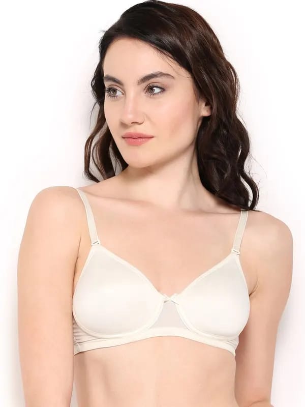 Amante Off-White Full-Coverage Bra BCSB02