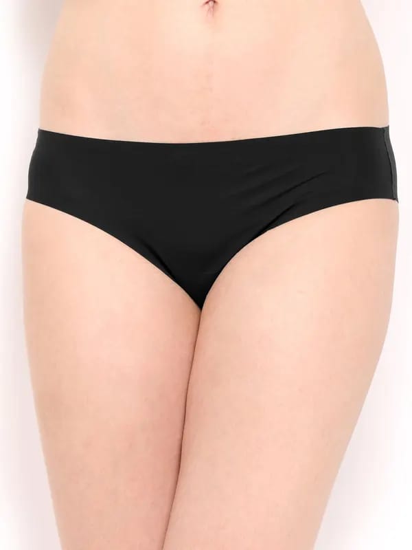 Amante Women Black Seamless Briefs PCSN11