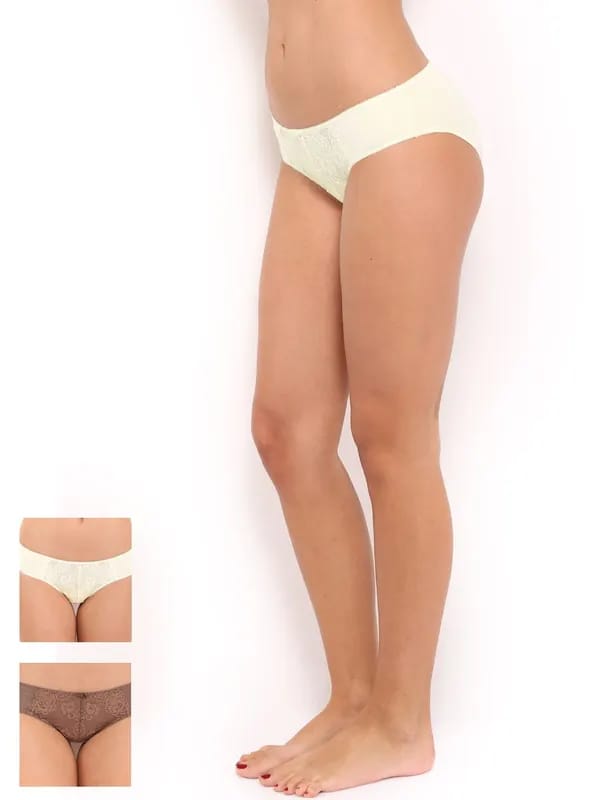 Amante Women Pack of 2 Bikini Briefs PFFL03
