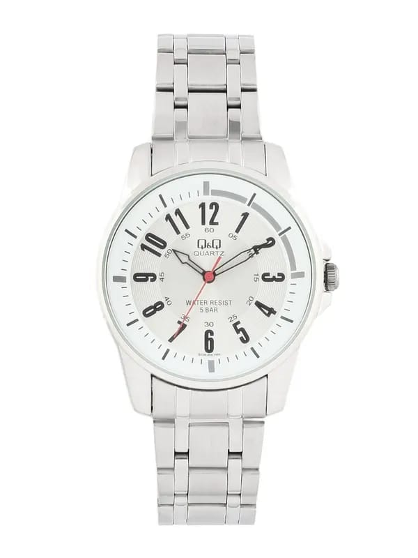 Q&Q Men White Dial Watch