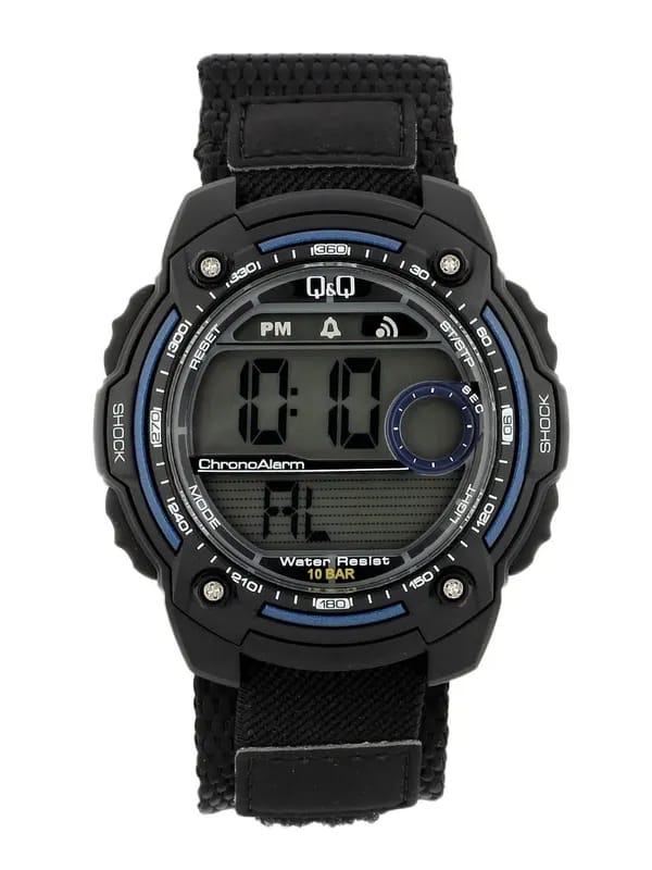 Q&Q Men Black Digital Watch