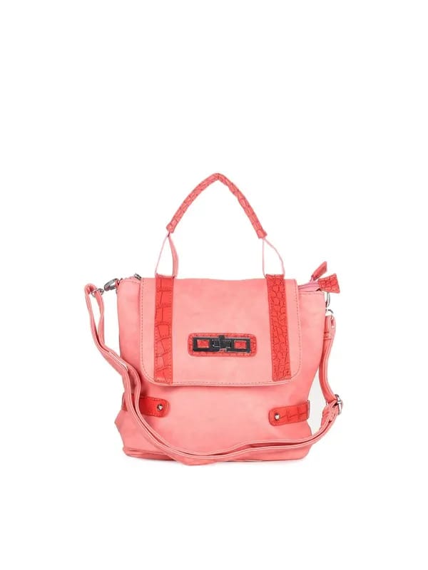 Kiara Women Peach Handbag