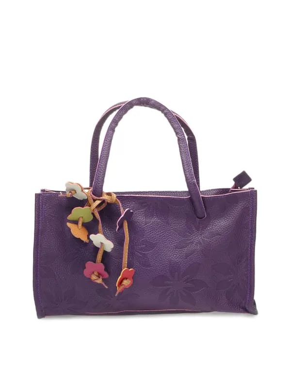 Kiara Women Purple Handbag