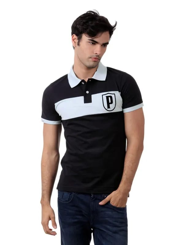 Puma Men Navy Blue T-shirt