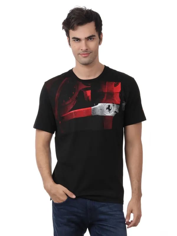 Puma Men Black T-shirt