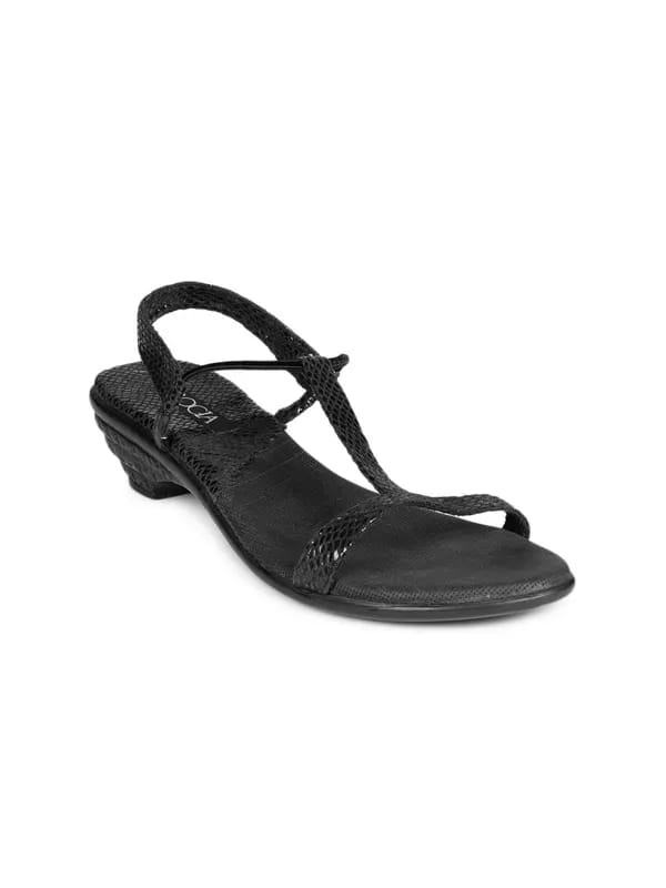 Rocia Women Black Sandals