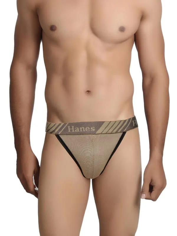 Hanes Men Olive Premium String Bikini Briefs