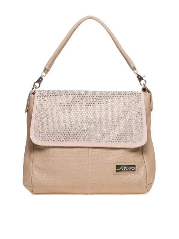 Lino Perros Women Beige Handbag
