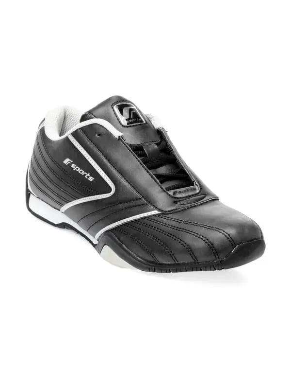 F Sports Men Black Pace Sports Shoes