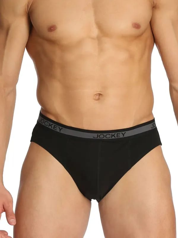 Jockey ELANCE Men Black Briefs 1010