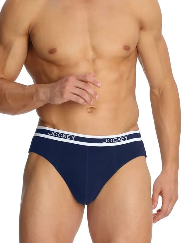 Jockey ELANCE Men Navy Blue Briefs 1010