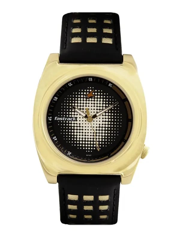 Fastrack Men Black Dial Watch