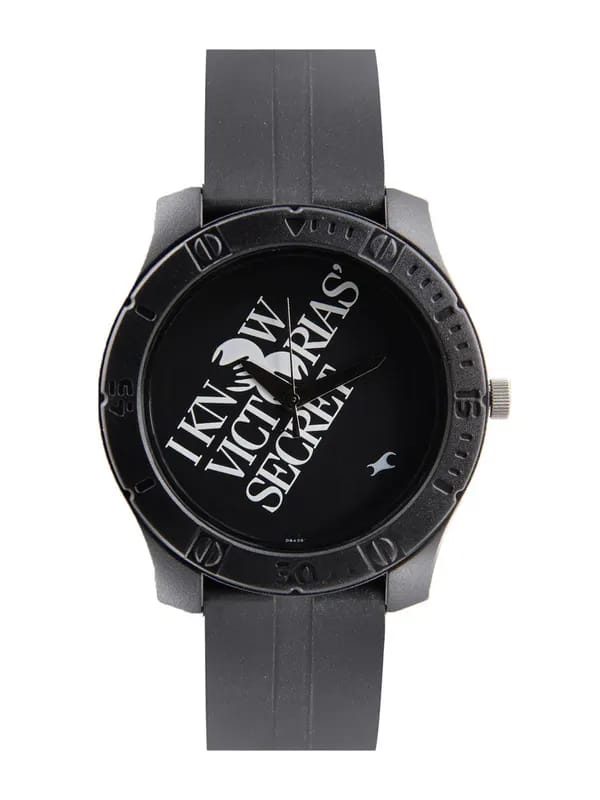 Fastrack Men Black Dial Watch