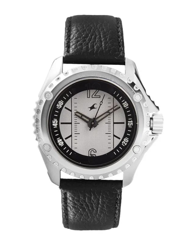 Fastrack Men Silver Dial Watch