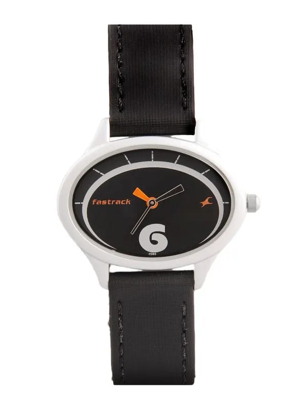 Fastrack Women Black Dial Watch