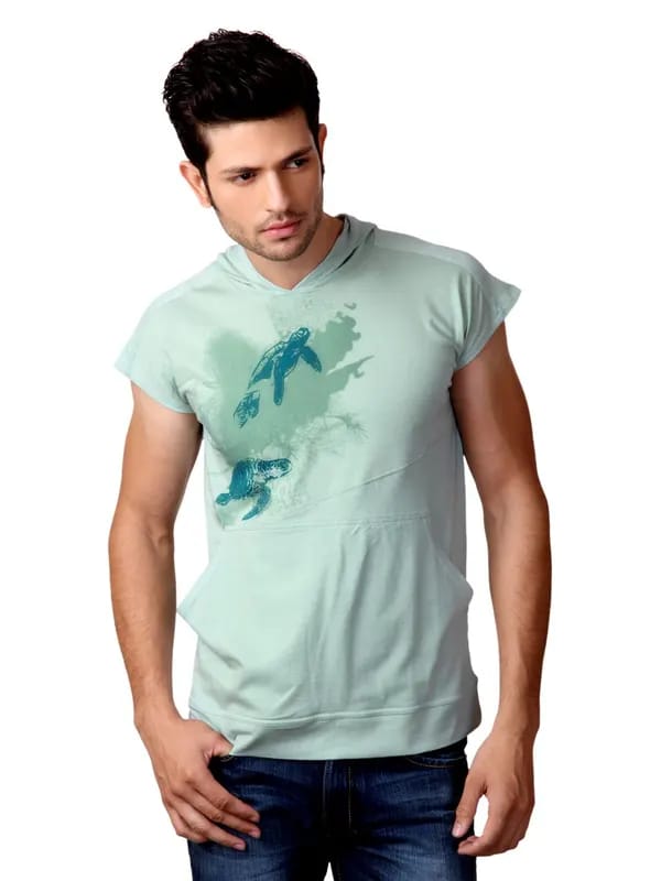 Do u speak green Men Blue T-shirt
