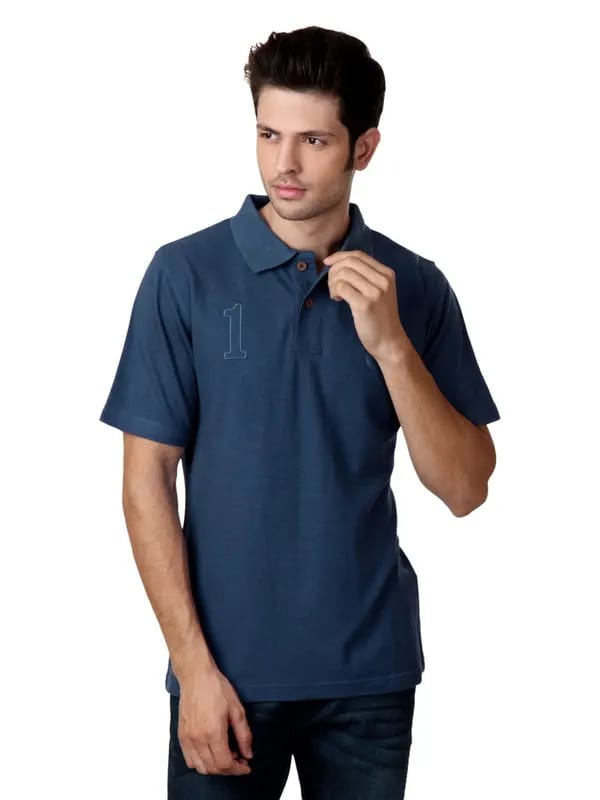 Do u speak green Men Navy Blue T-shirt