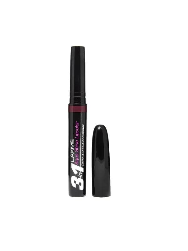 Lakme 3 in 1 Aqua Shine Plum Lip Color