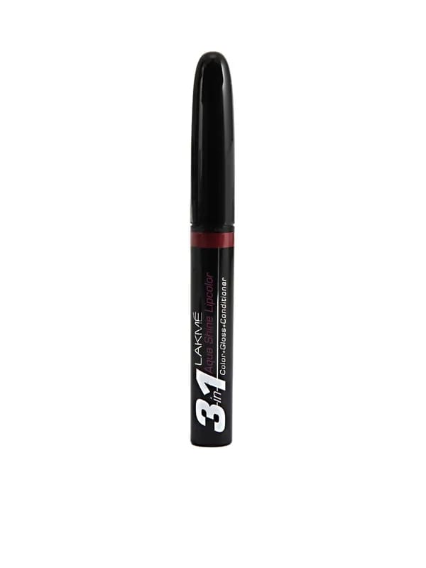Lakme 3 in 1 Aqua Shine Wine Lip Color