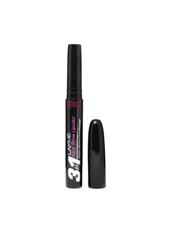 Lakme 3 in 1 Aqua Shine Fig Lip Color