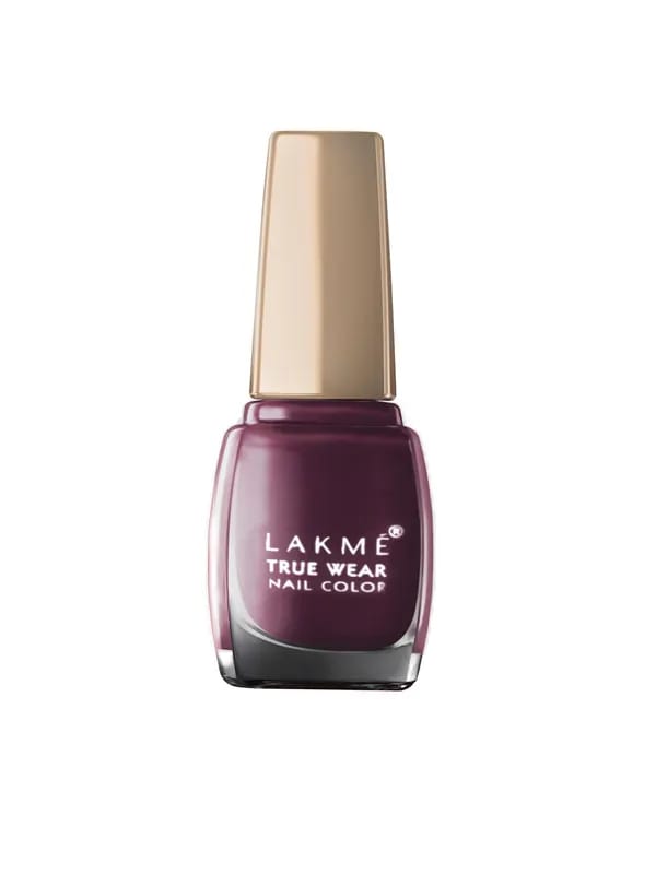 Lakme True Wear Classics Deep Blush Maroon Nail Polish 403
