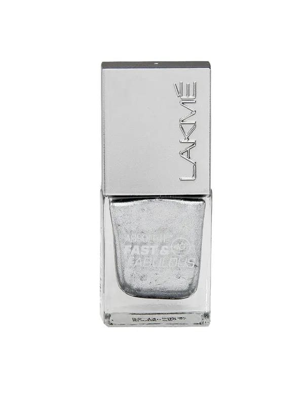 Lakme Absolute Fast & Fabulous Silver Cloud Nail Polish 29