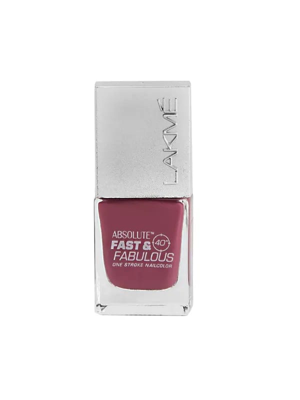 Lakme Absolute Fast & Fabulous Fizzy Pink Nail Polish 20