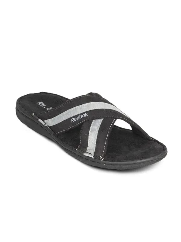 Reebok Men's Casual Black Slipper