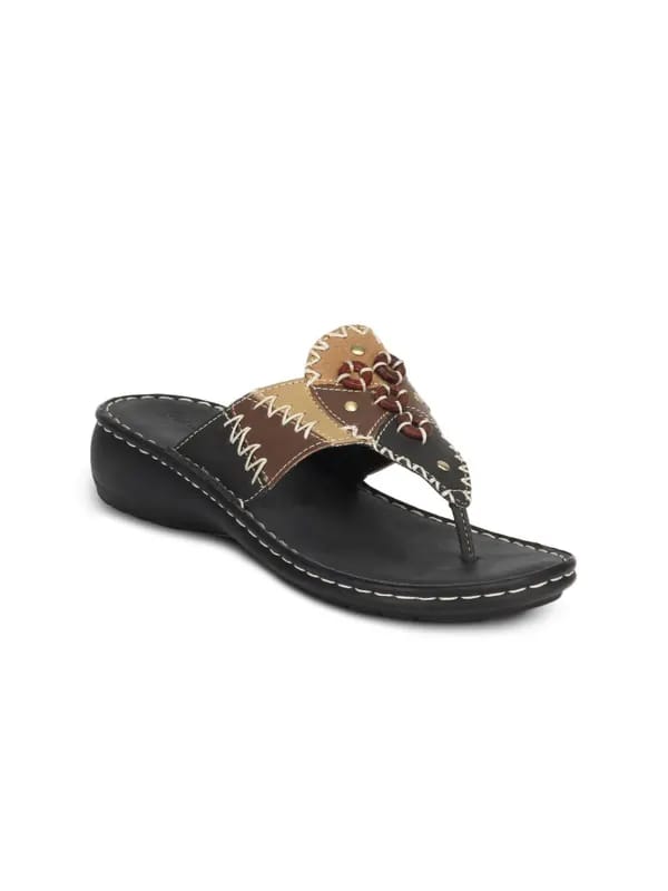Catwalk Women Black Sandals