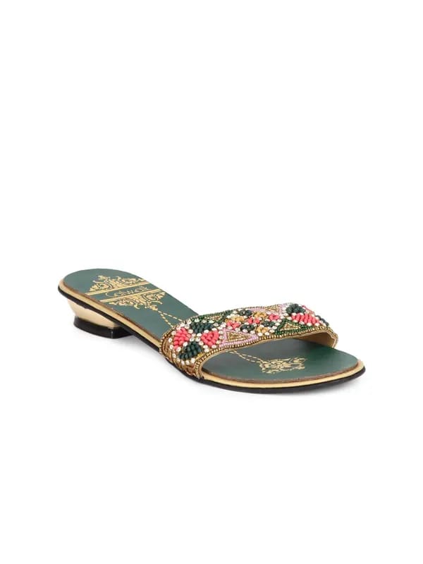Catwalk Women Green Flats