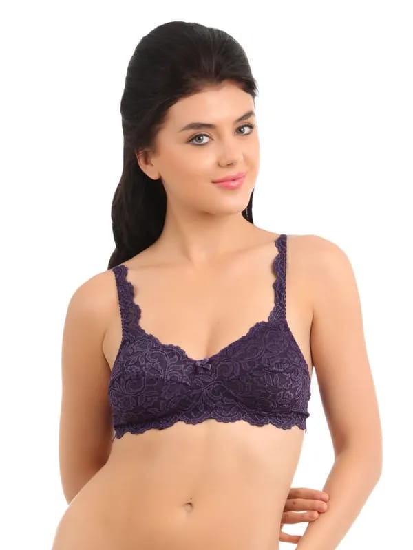 Biara Women Purple Bra