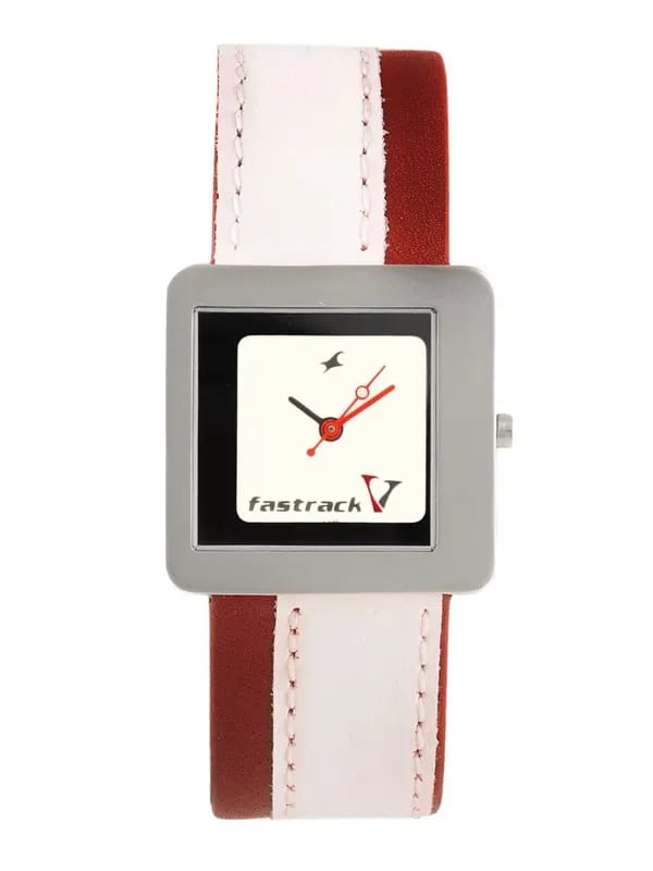 Fastrack Women White Dial Watch