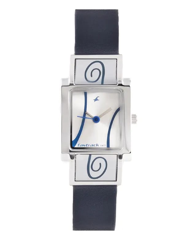 Fastrack Women Steel Dial Watch