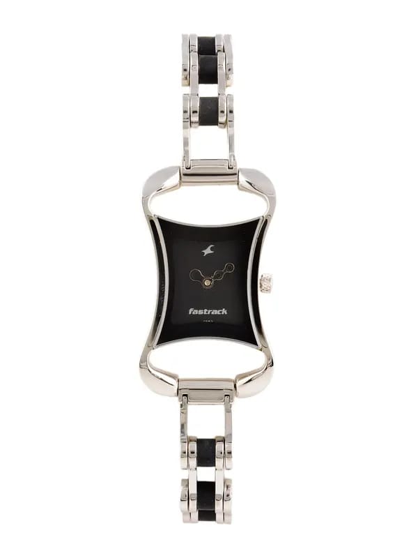 Fastrack Women Black Dial Watch
