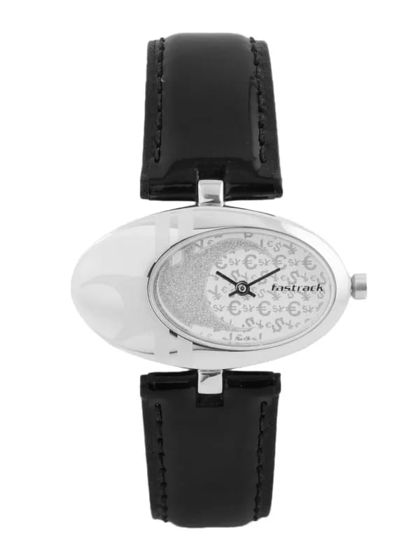 Fastrack Women Steel Dial Watch