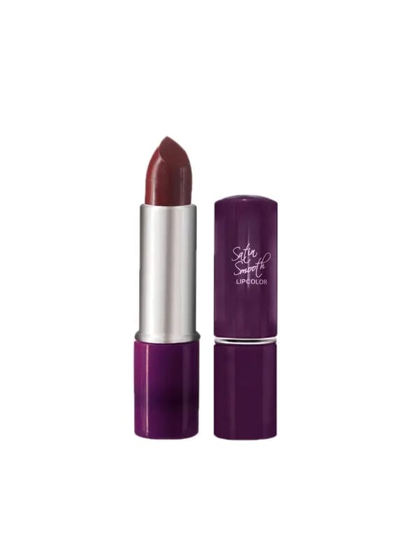 Streetwear Satin Smooth Plum Brown Lipstick 39