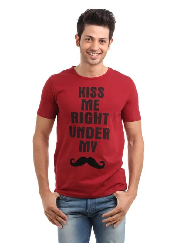 Horsefly Men Red T-shirt