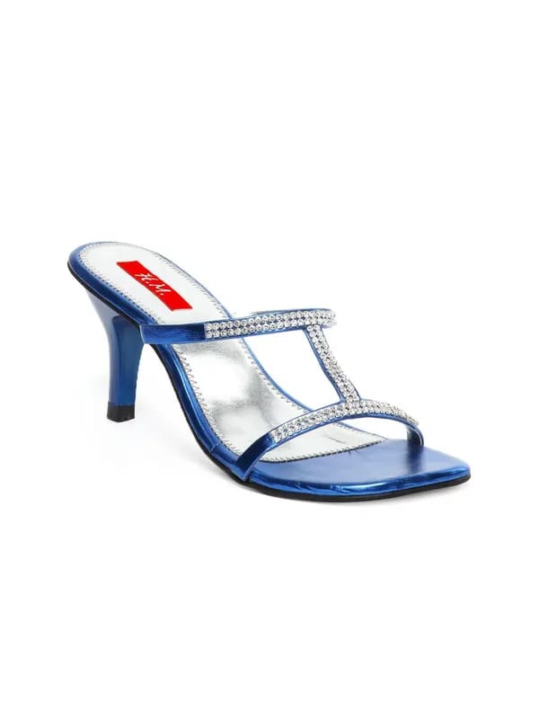 HM Women Blue Heels