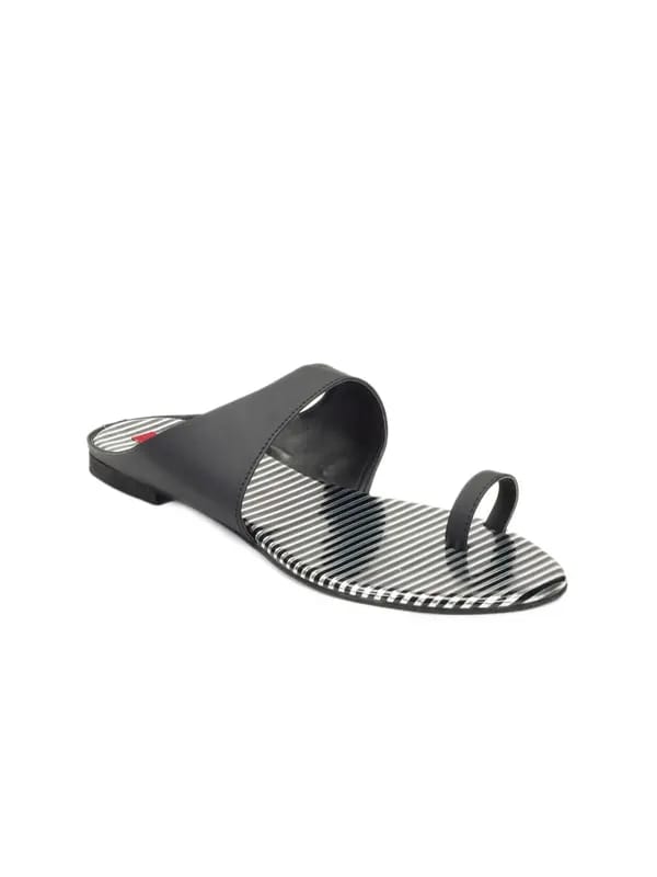 HM Women Black Sandals