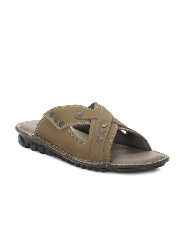Lee Cooper Men Brown Sandals