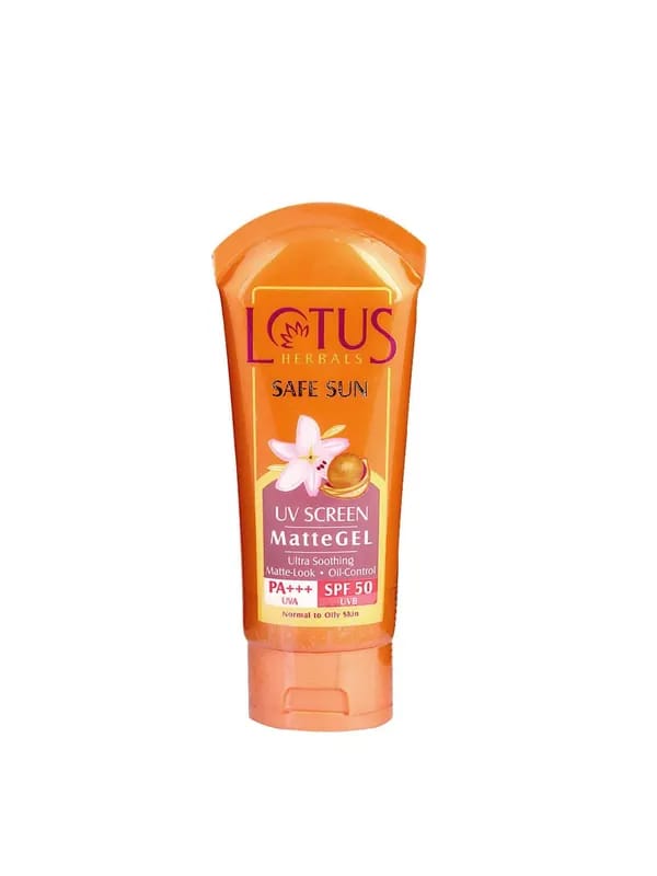 Lotus Herbals UV Screen Matte Gel 50g