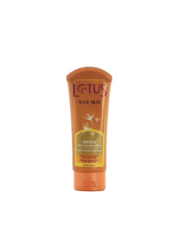 Lotus Herbals Safe Sun De-Tan Face Pack