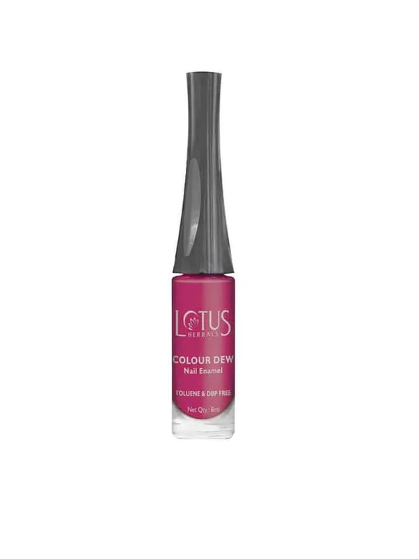 Lotus Herbals Colour Dew Playfull Pink Nail Polish 89