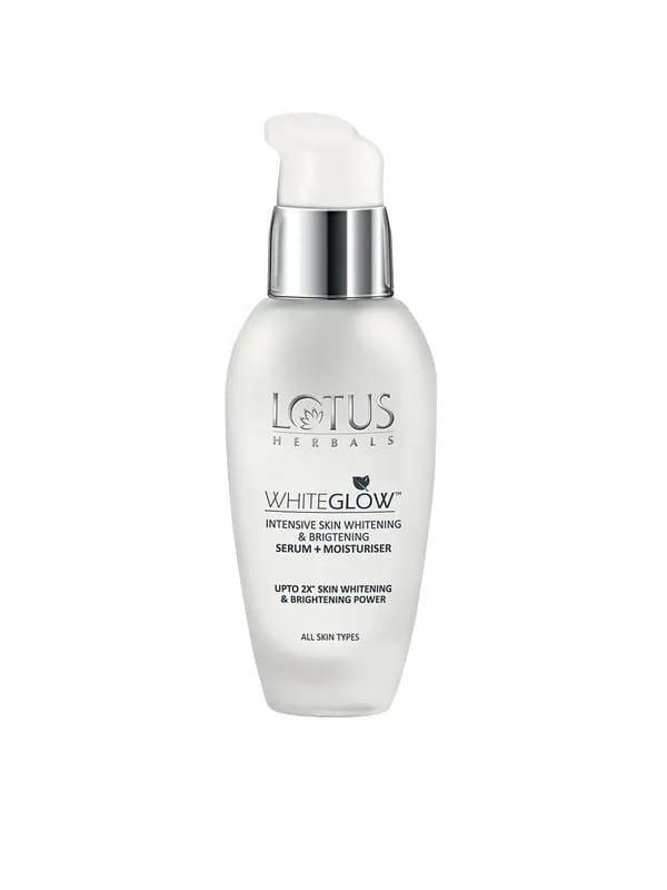 Lotus Herbals Women WhiteGlow Intensive Skin Whitening & Brightening Serum & Moisturiser
