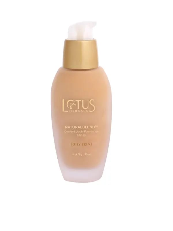 Lotus Herbals Natural Blend Comfort Liquid Buff Foundation 320