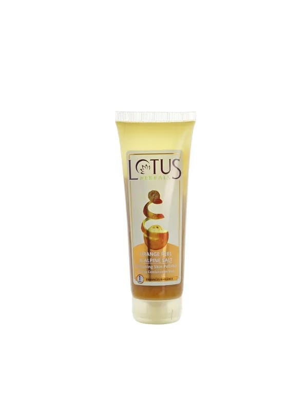 Lotus Herbals Orange Peel & Alpine Salt Skin Polisher